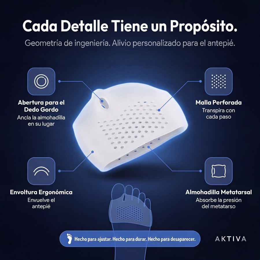 Separadores de Dedos Aktiva
